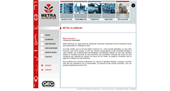 Desktop Screenshot of metraaluminium.com